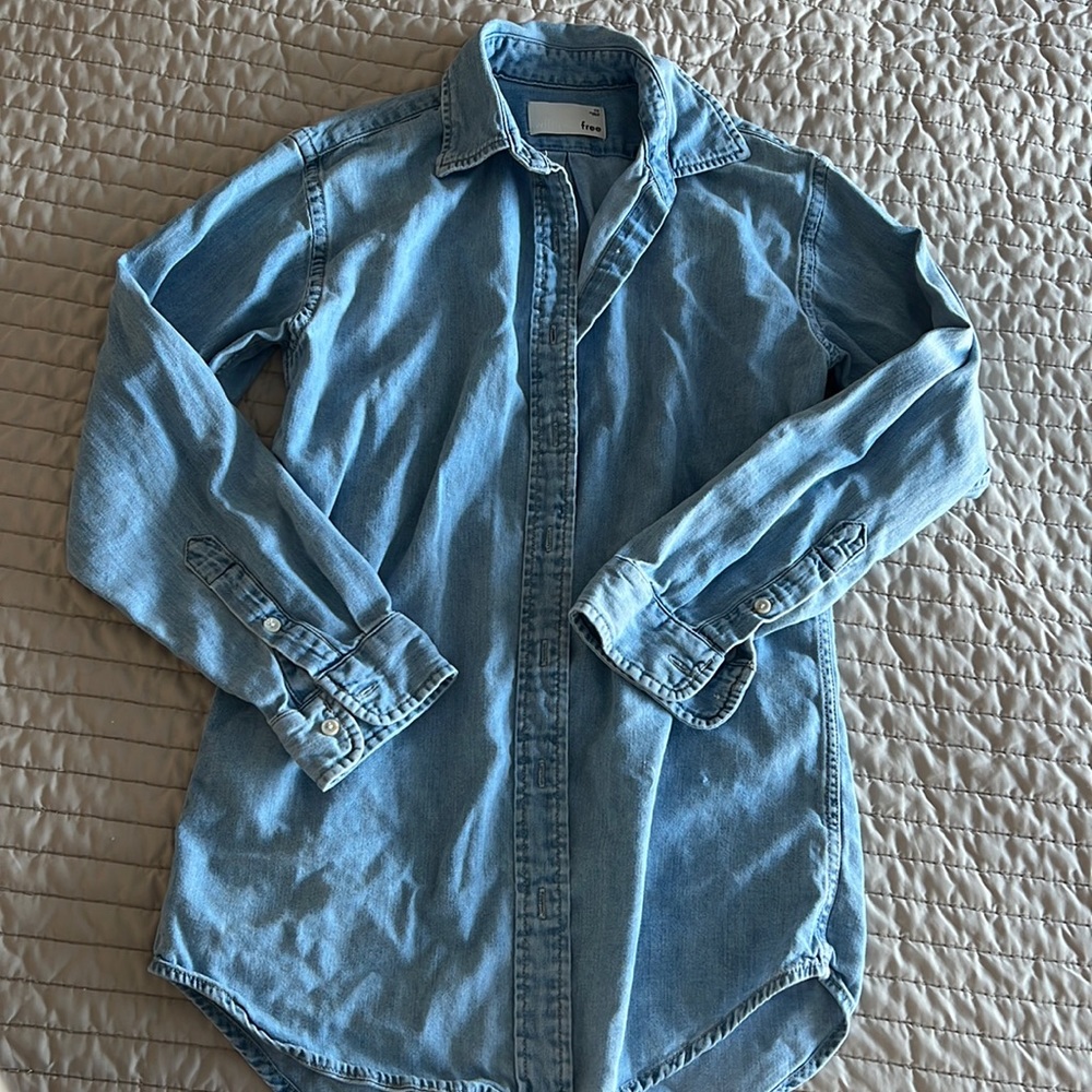 Wilfred Free Denim Overshirt